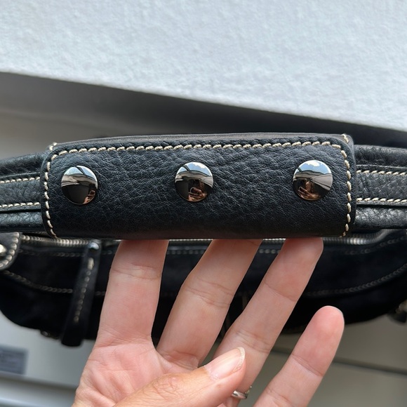 Tods suede shoulder bag - Picture 3 of 9